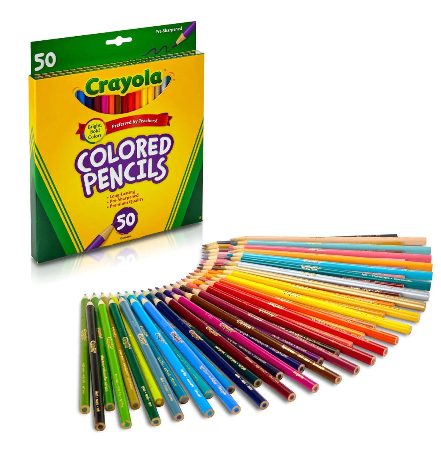 Crayola Colored Pencils 50 Count