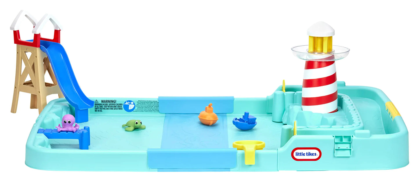 Little Tikes Splash Beach Water Table Splash Pad for Kids Boys Girls Ages 2+ Years