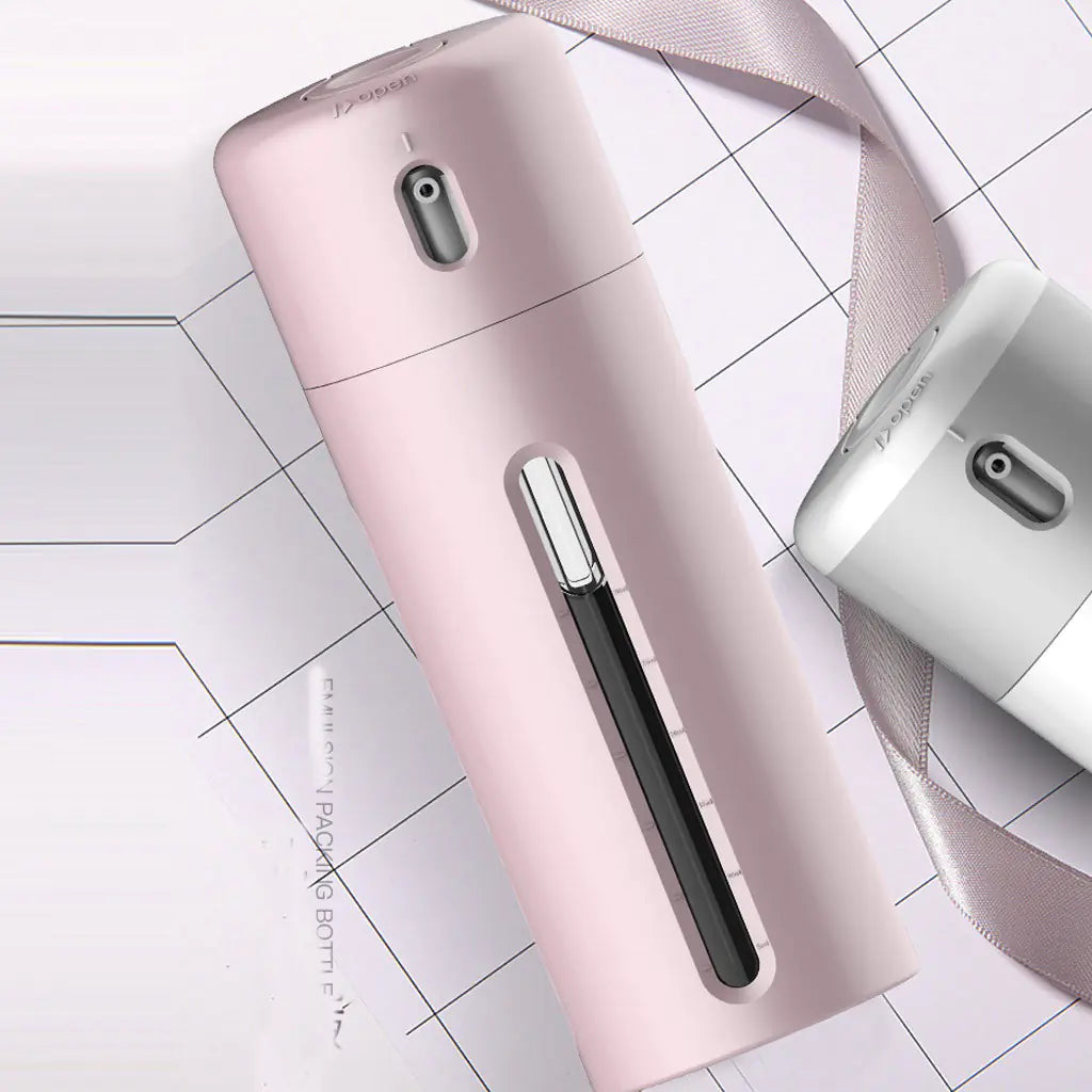 Travel Toiletry Kit with 4-in-1 Bottles and Organizer