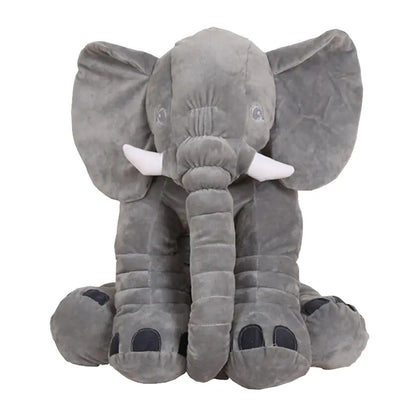 Plush Elephant Toy and Pillow Companion