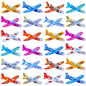 Manmel 50 Pcs Foam Gliders Planes Toys for Kids Paper Airplane Party Favors Goodie Bag Stuffers Outdoor Flying Toys Bulk for Classroom Prizes Boys and Girls