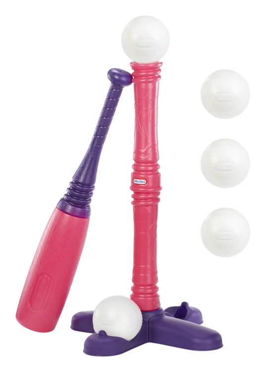 Little Tikes T-Ball SetPink 5 Balls for Toddlers Ages 18+ Months – Amazon Exclusive