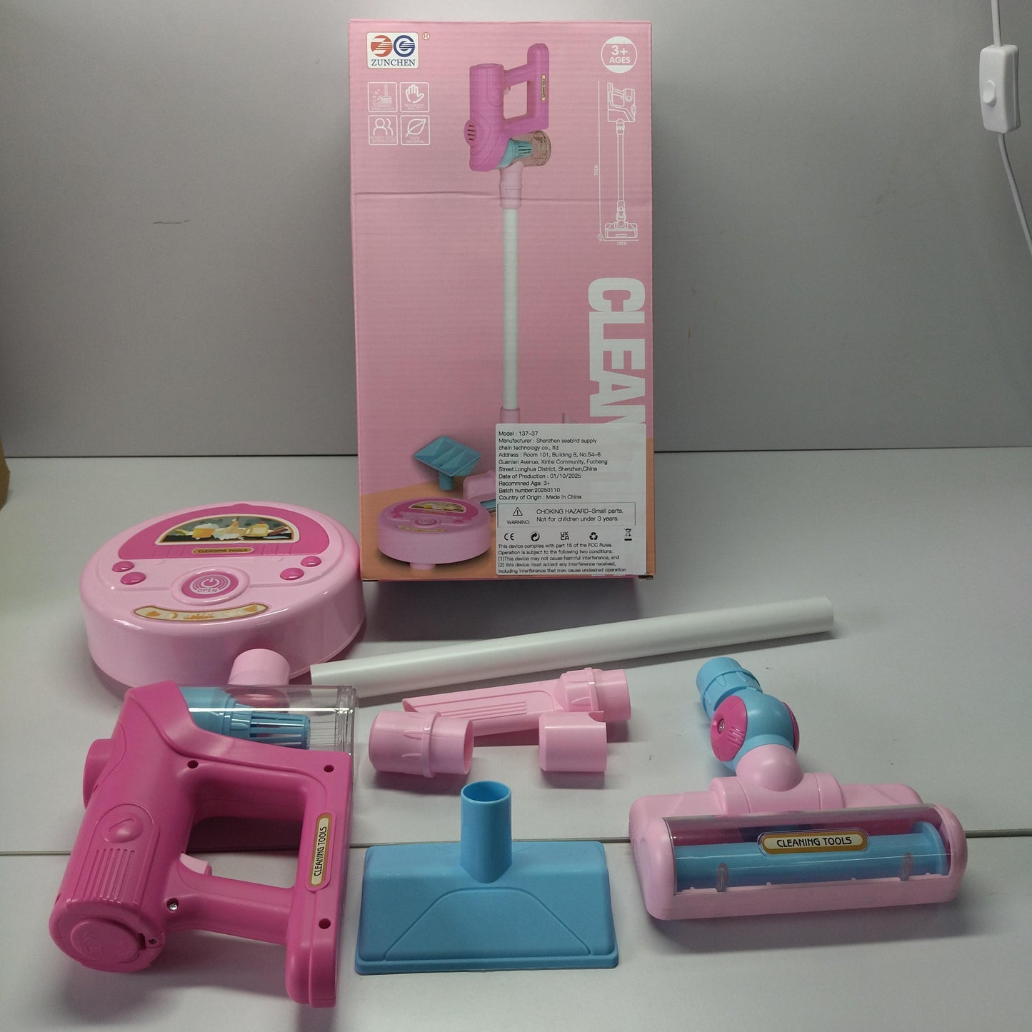 Vacuum Cleaner And Sweeper - Cleaning And Playing Helper