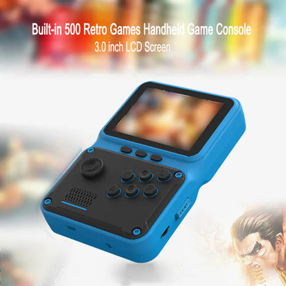 JP09 Handheld Game Console with 500 Retro Games