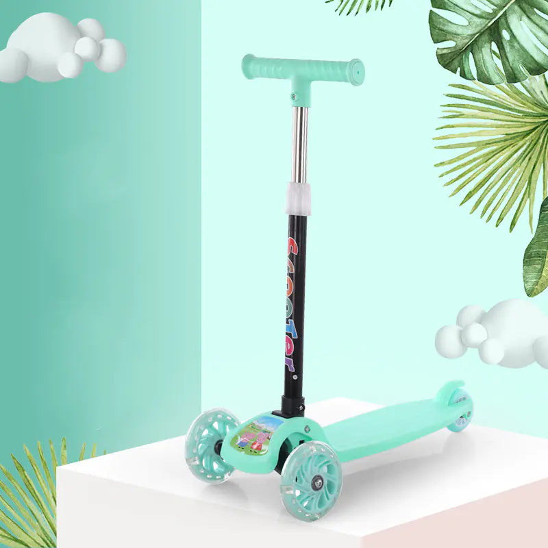 Kids' Scooter and Ladybug Ride-On Toy