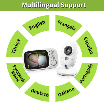 Baby Monitor and Caregiver Device for Infants