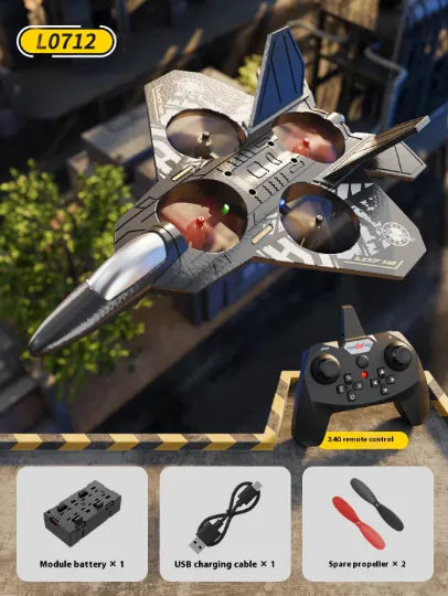 L0712 2.4G RC Foam Glider Airplane w/Lights