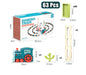 Electric Domino Train Toy with Automatic Block Dispenser (One Set)