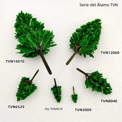 Poplar Tree Series Miniature Landscape Model Decor