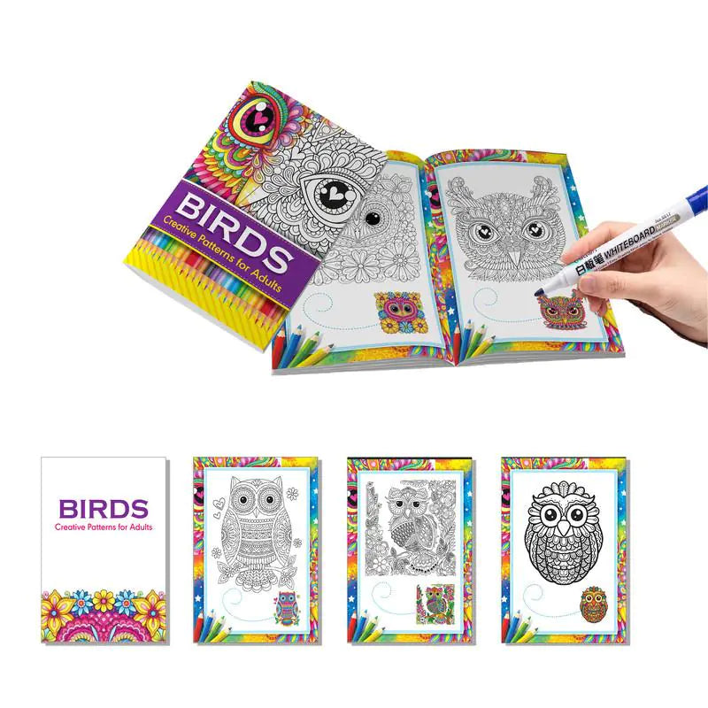 Children's Coloring Book for Early Education & Relaxation