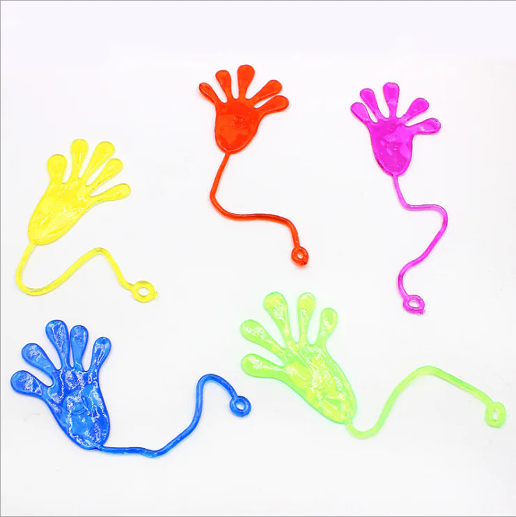 Stretchable Sticky Hands Wall Climbing Prank Toy