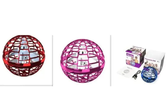 Spinning Flying Ball