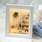 DIY Creative Wall-Mounted House Model Photo Frame
