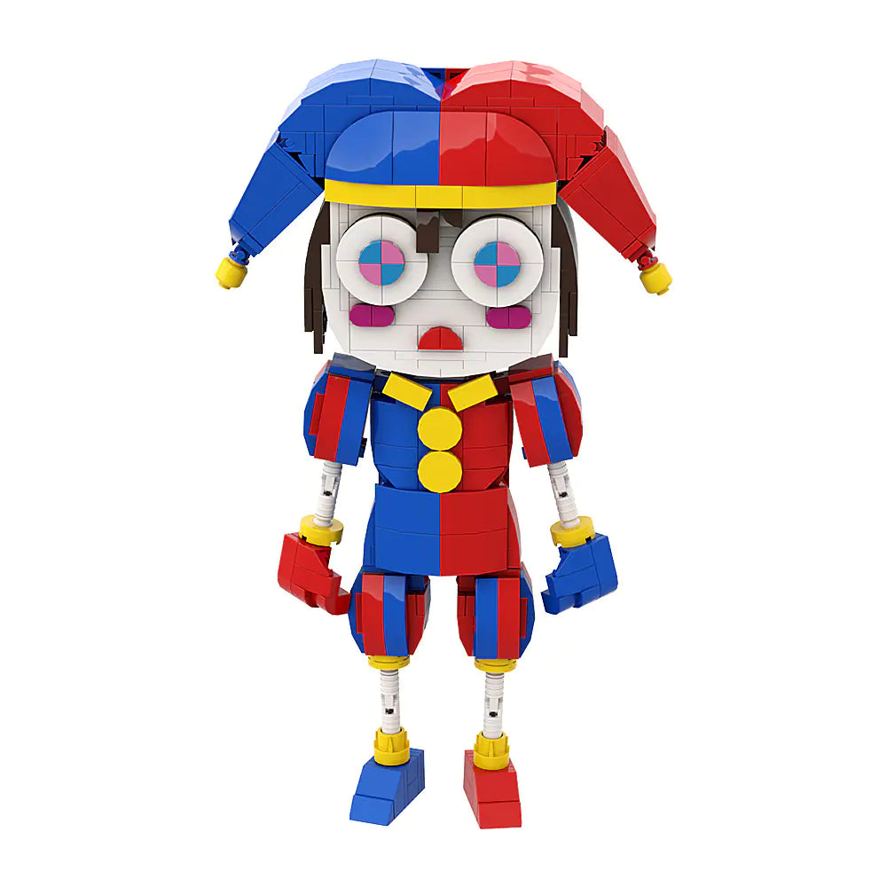 Pomni Building Blocks Model - Kids' Educational Toy