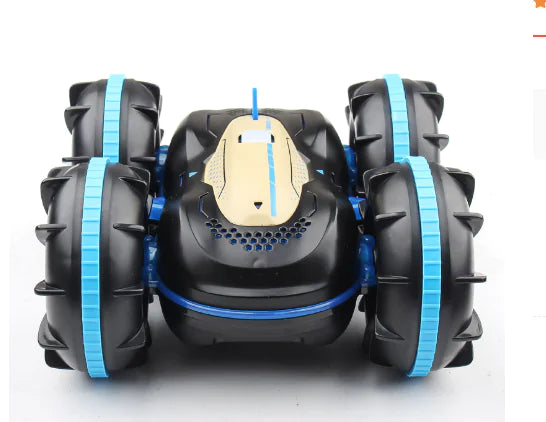 Amphibious Remote Control Stunt Car for Kids
