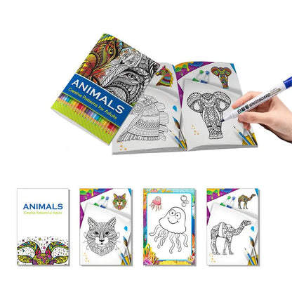 Children's Coloring Book for Early Education & Relaxation