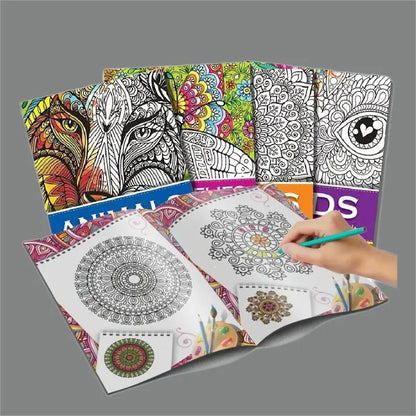 Children's Coloring Book for Early Education & Relaxation