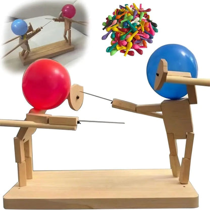 Balloon Bamboo Battle Game for Two Players (20 Balloons)