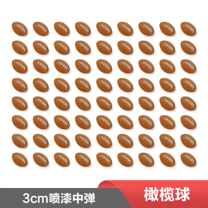 3cm PU Foam Basketball Stress Relief Toy for Kids