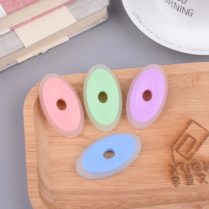 Round Eco-Friendly Erasable Candy Color Eraser