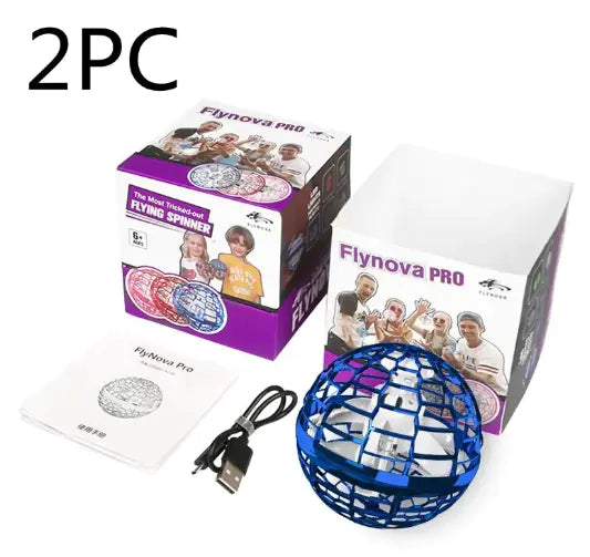 Spinning Flying Ball