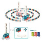 Electric Domino Train Toy with Automatic Block Dispenser (One Set)