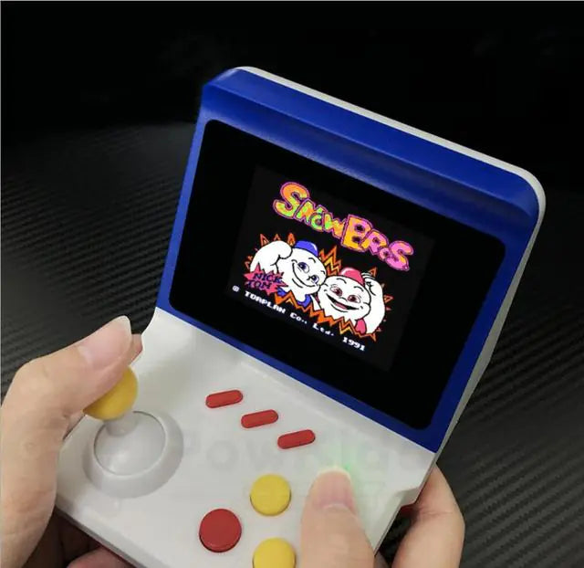 Powkiddy Retro Joystick Game Console with 600 Games