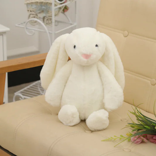 Cute Long-Eared Bunny Plush Toy for Kids