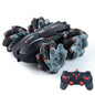 Remote Control Four-Wheel Drive Stunt Car for Kids