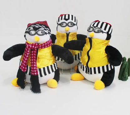 Penguin Plush Toy from Domestic Fabric (Friends Theme)