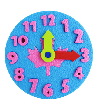 EVA Clock Puzzle Blocks for Time Learning (Gift Set)