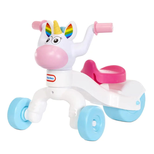 Little Tikes Go & Grow Unicorn Indoor & Outdoor Ride-On Scoot for Preschool Kids Toddlers and Children to Develop Motor Skills for Boys Girls Age 1-3 Years Large