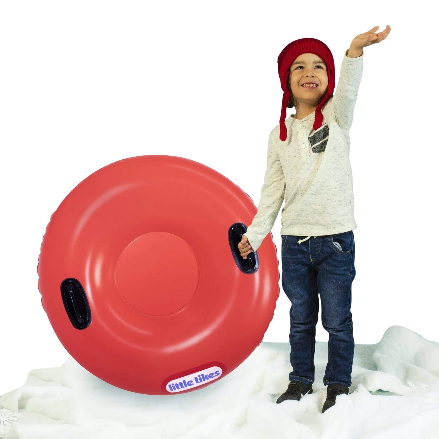 Snowcandy Inflatable Heavy Duty Snow Tubes. (Little Tikes Inflatable Snow Tube)