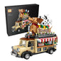 LOZ Mini Ice Cream Truck Building Blocks Toy Model