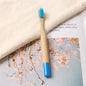 Children's Bamboo Toothbrush with Soft Charcoal Bristles