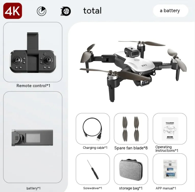 Style Loft Collection CyberStyle 6K Ultra HD IntelliFlyer Drone