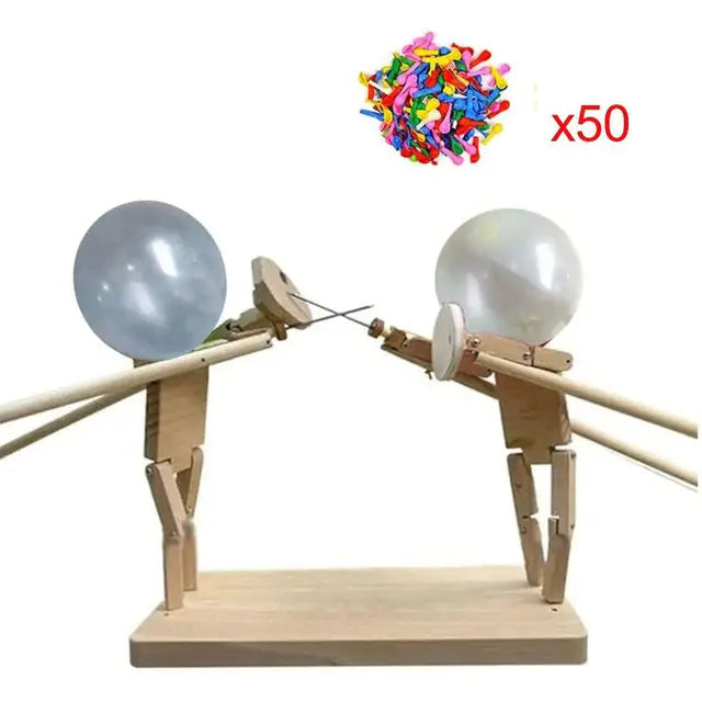 Balloon Bamboo Battle Game for Two Players (20 Balloons)