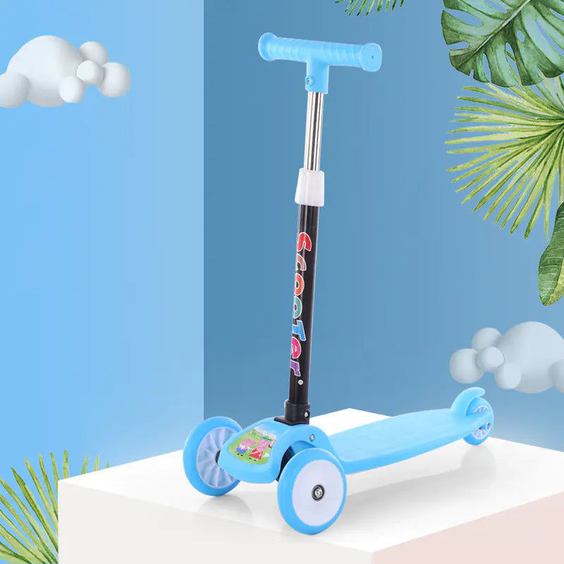 Kids' Scooter and Ladybug Ride-On Toy