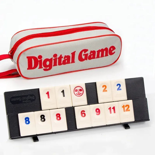 Standard Israeli Mahjong Set with Travel Bag (Board Game)