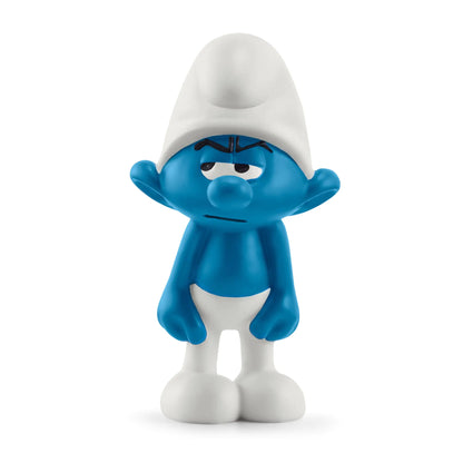 Schleich Smurfs Collectible Retro Cartoon Toys for Boys and Girls Grouchy Smurf Figurine Ages 3+