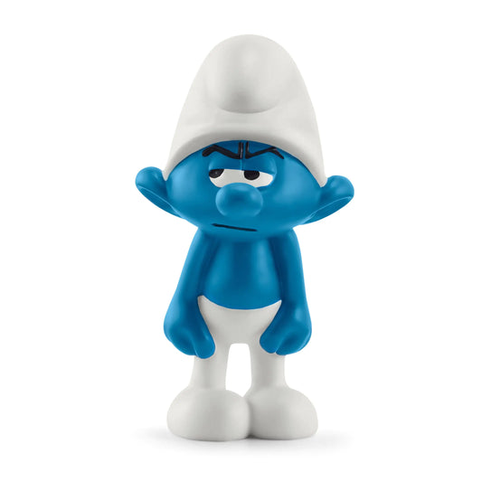 Schleich Smurfs Collectible Retro Cartoon Toys for Boys and Girls Grouchy Smurf Figurine Ages 3+