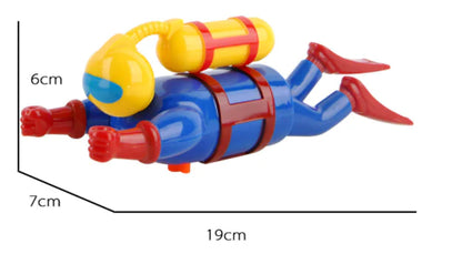 Diver Figurine Swimming Bath Toy