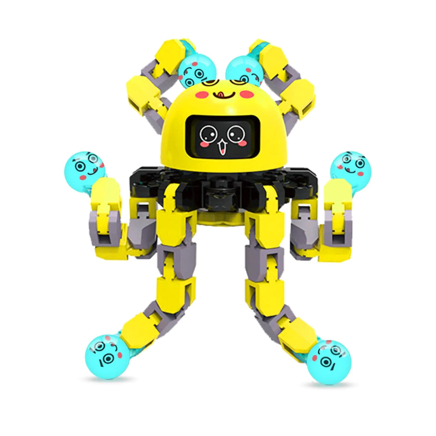 ASIOWELY Transformable Fidget Spinner Toys for Kids & AdultsFidget Toys for Teens AnxietySensory Toys for Autism ADHD Stress ReliefChristmas Stocking Stuffers Gifts for Kids Boys Girls Travel Toys