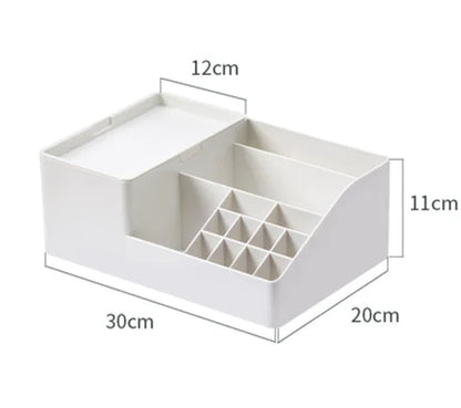 Makeup and Skincare Organizer Box and Rack