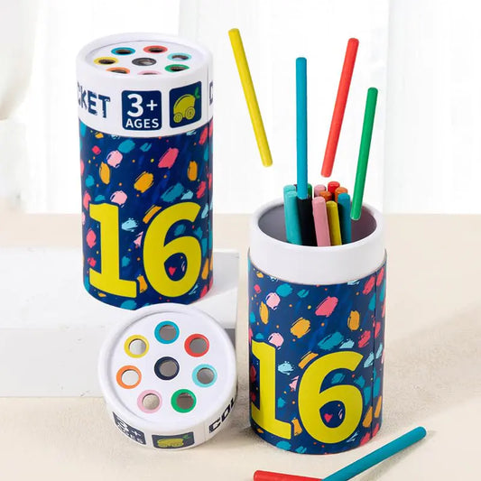 Wuffove Montessori Toys for 1-3 Year Old Toddler Wooden Learning Color Sorting Toys Age 123 Developmental Infants Sensory Matching Games for Baby Boys Girls Gifts