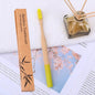 Bamboo Toothbrush with Custom Logo and Kraft Paper Box