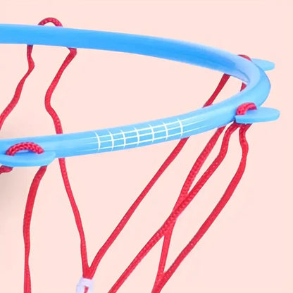 Wall-Mounted Indoor Basketball Hoop for Kids