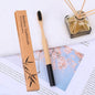 Bamboo Toothbrush with Custom Logo and Kraft Paper Box