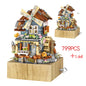 Windmill House Sound Box Building Block Set