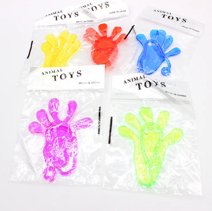 Stretchable Sticky Hands Wall Climbing Prank Toy